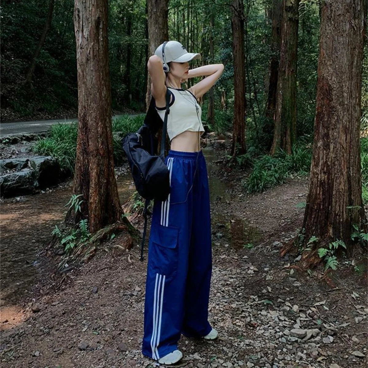 Solid Low Waist Joggers