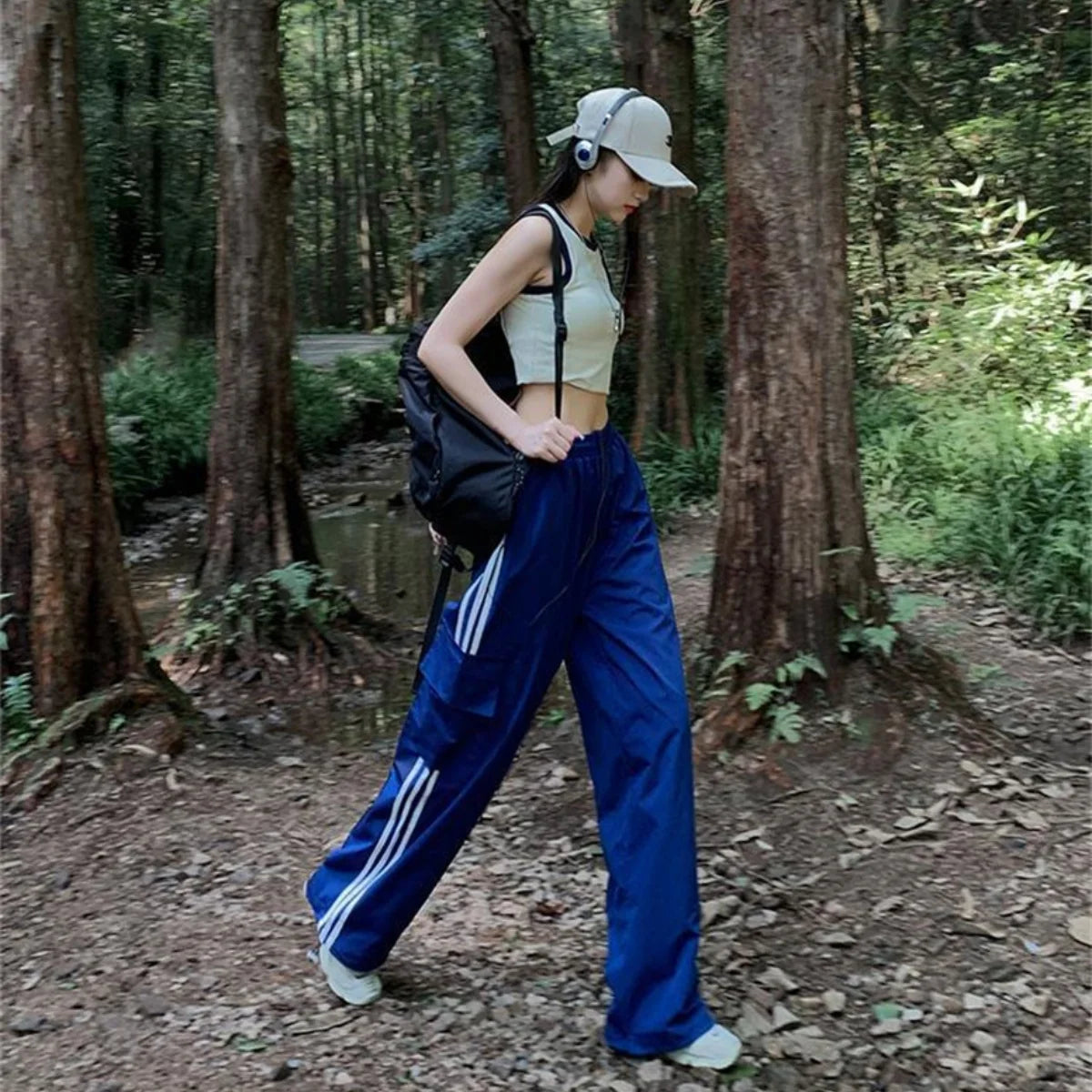 Solid Low Waist Joggers