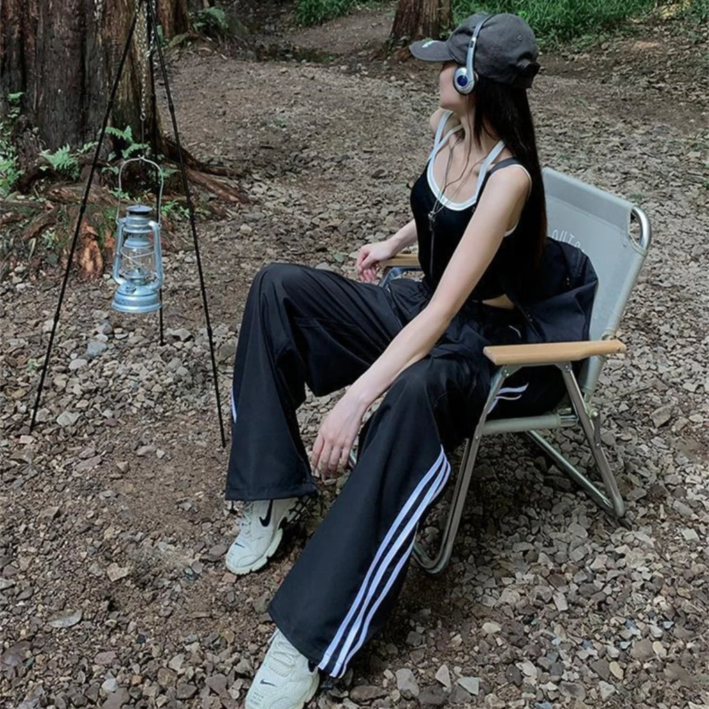 Solid Low Waist Joggers