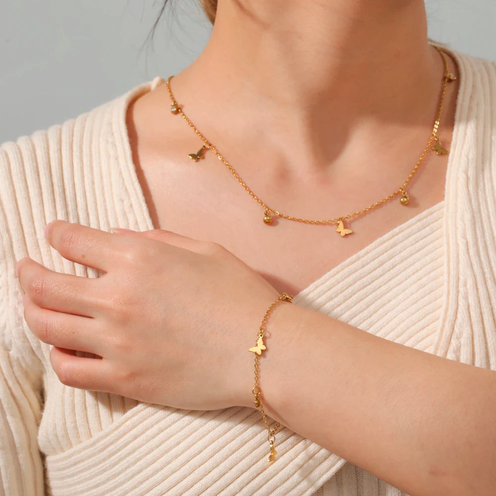 Butterfly Crystal Bracelet