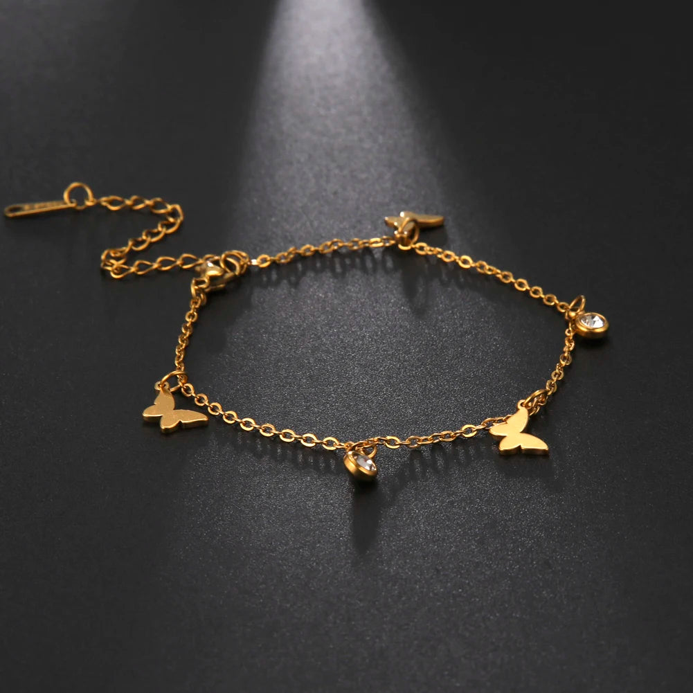 Butterfly Crystal Bracelet