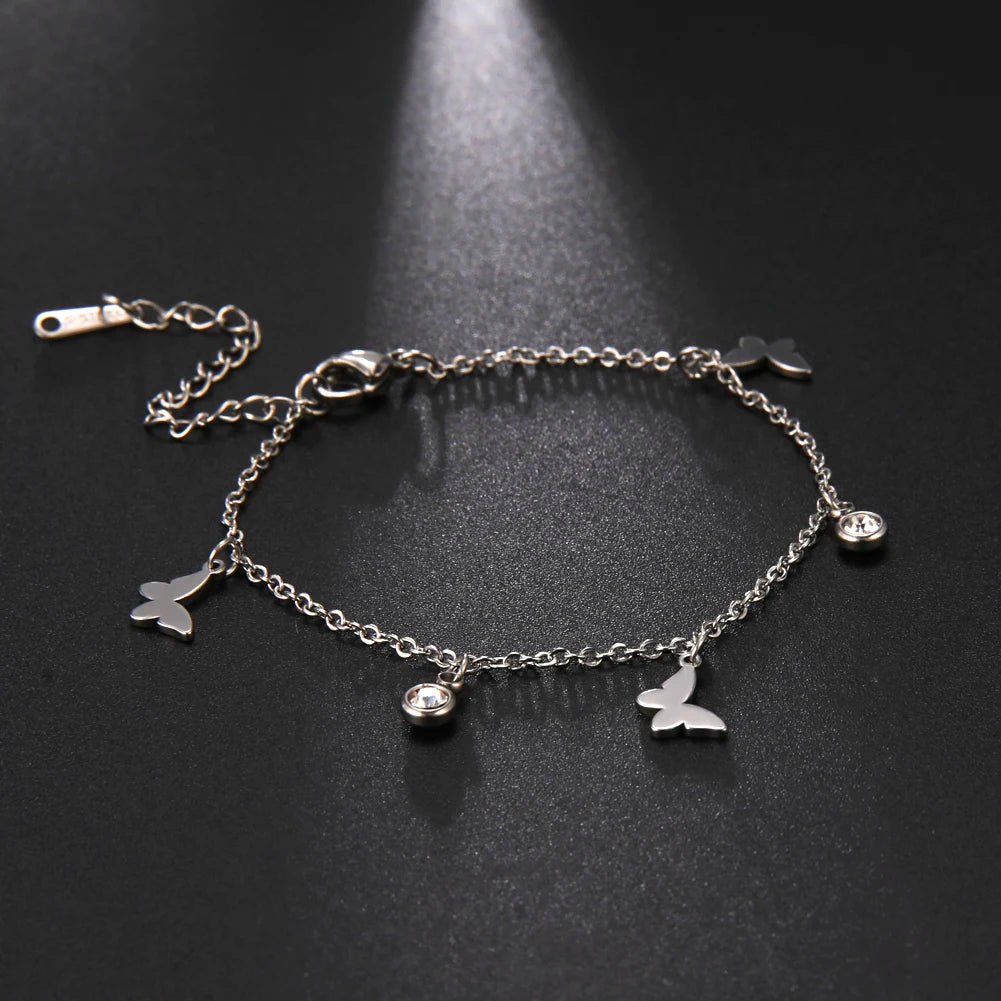 Butterfly Crystal Bracelet