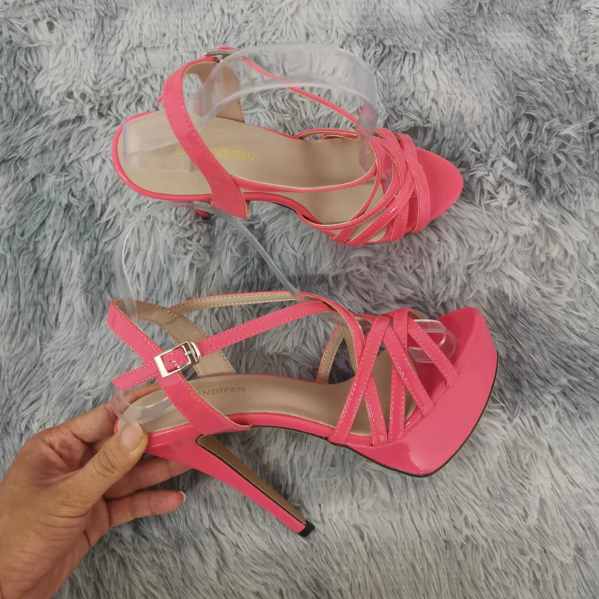 14CM Platform High Heels Sandals