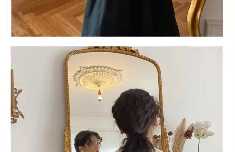 Mid-Length A-Line Skirt