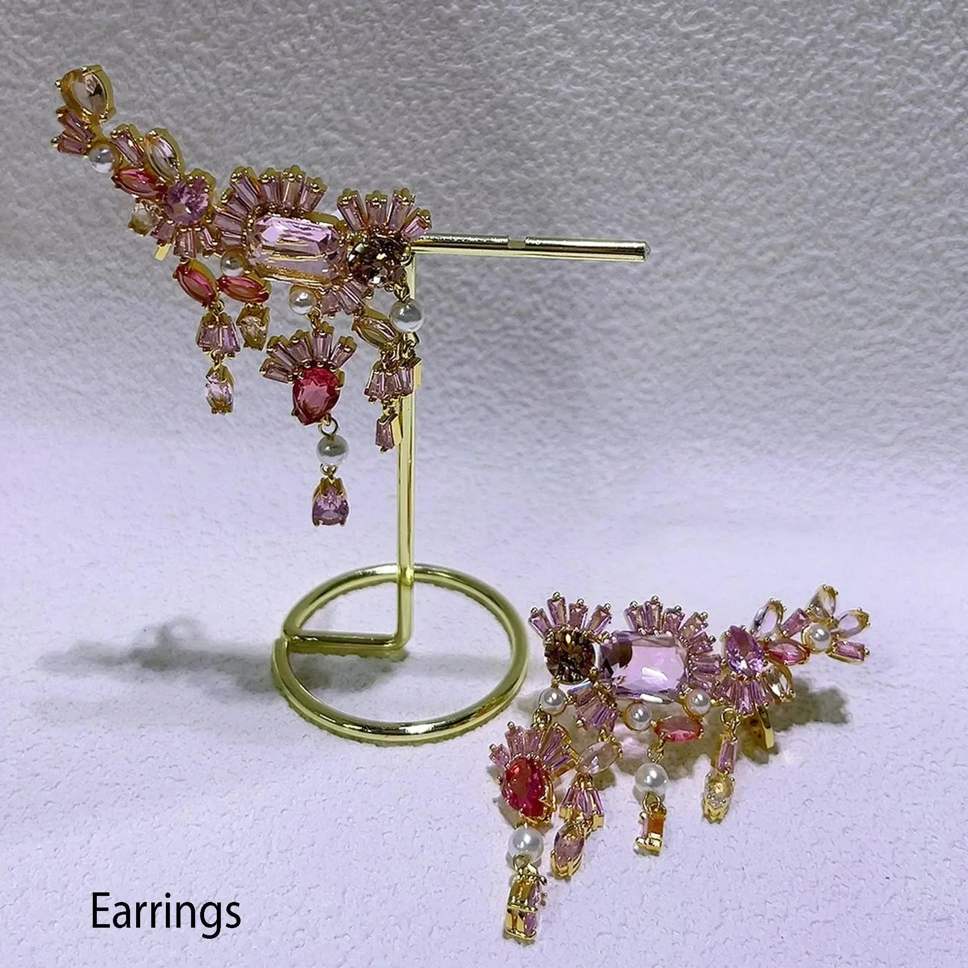 Agate Crystal Necklace Earrings Bracelet Ring