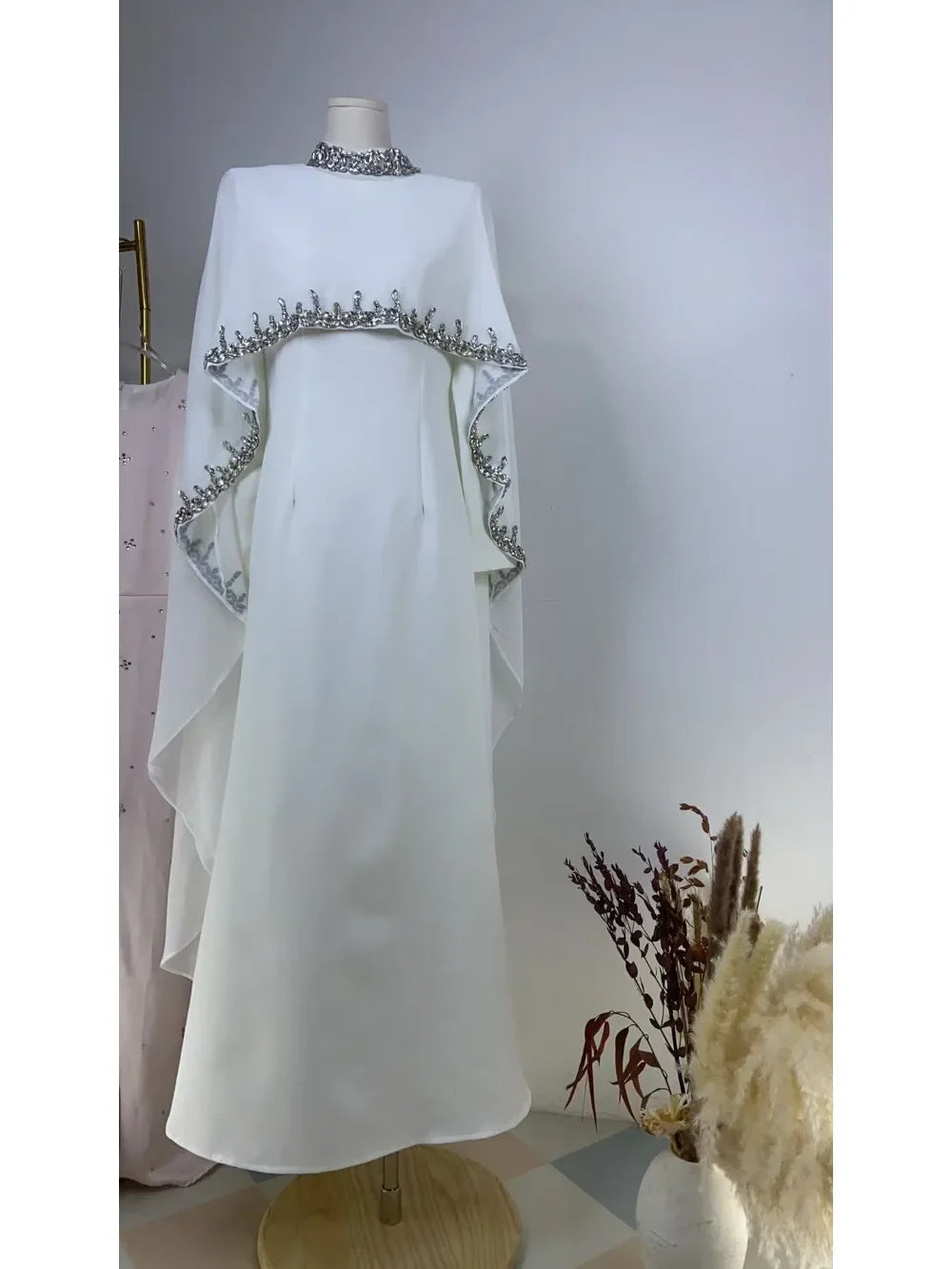Crystal Edge Abaya