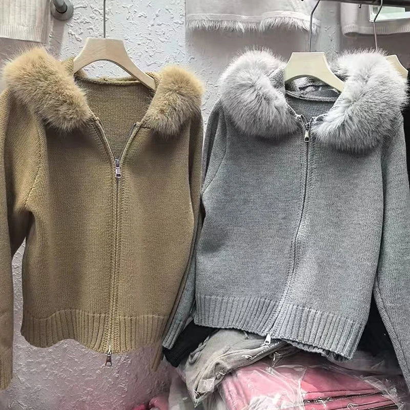 Fur Collar Jacket
