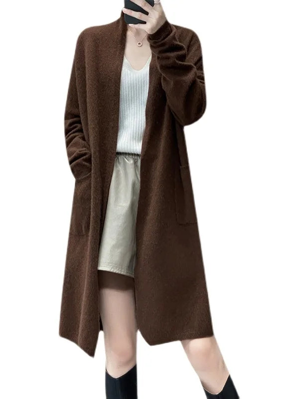 Cashmere Long Cardigan