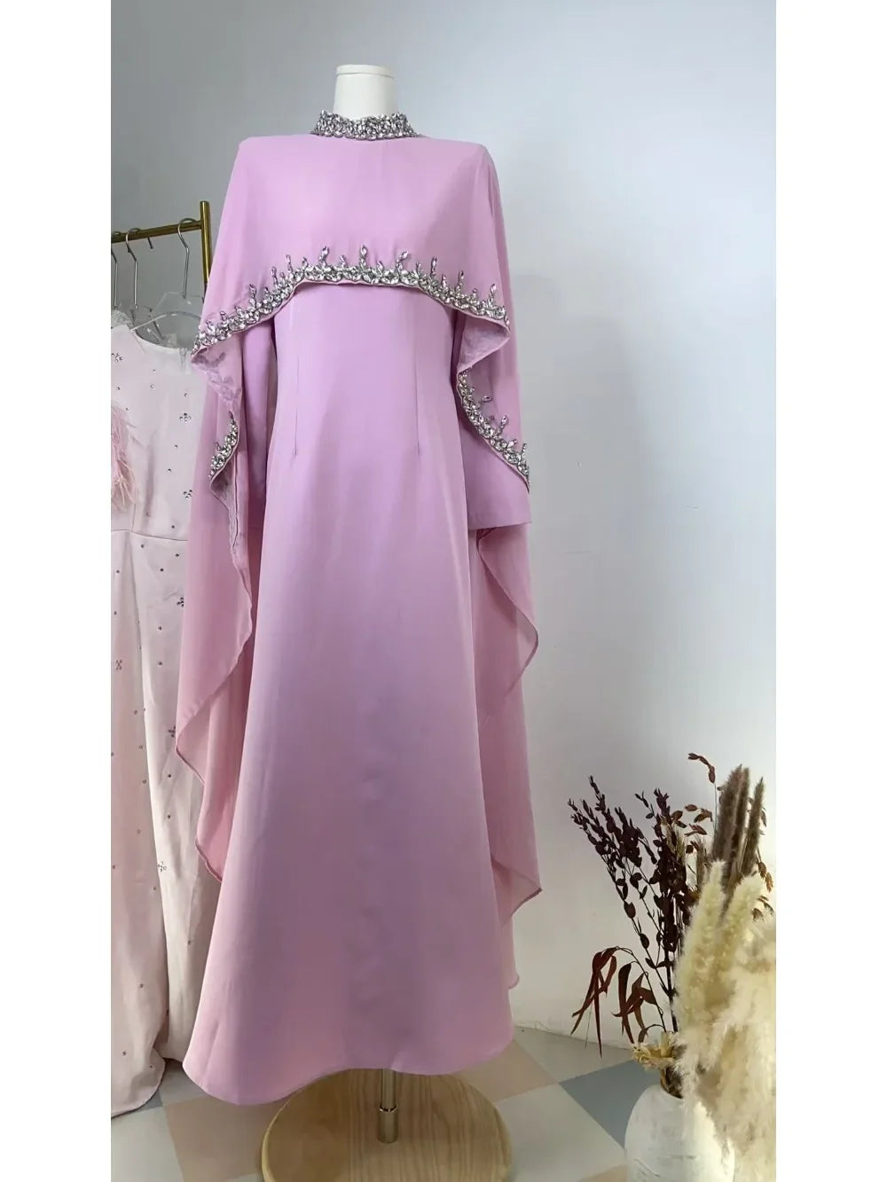Crystal Edge Abaya