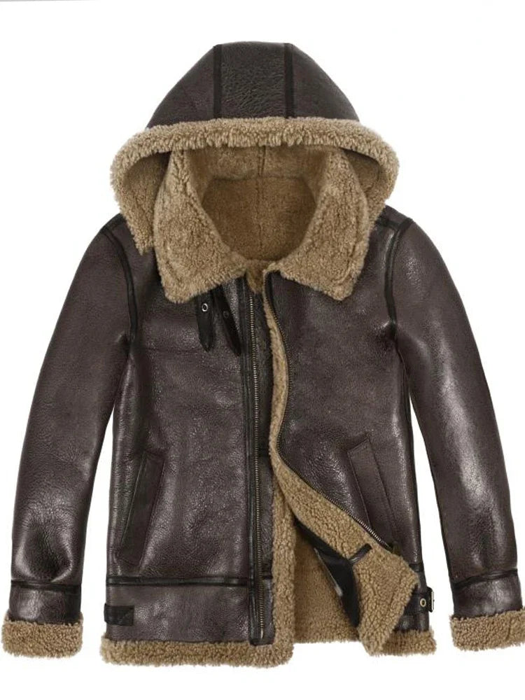 2022 Winter New Original Natural Sheepskin Fur Coat Women's Coat Thick Warm Sheep Sheared Lamb Hair Short Genuine Leather Jacket