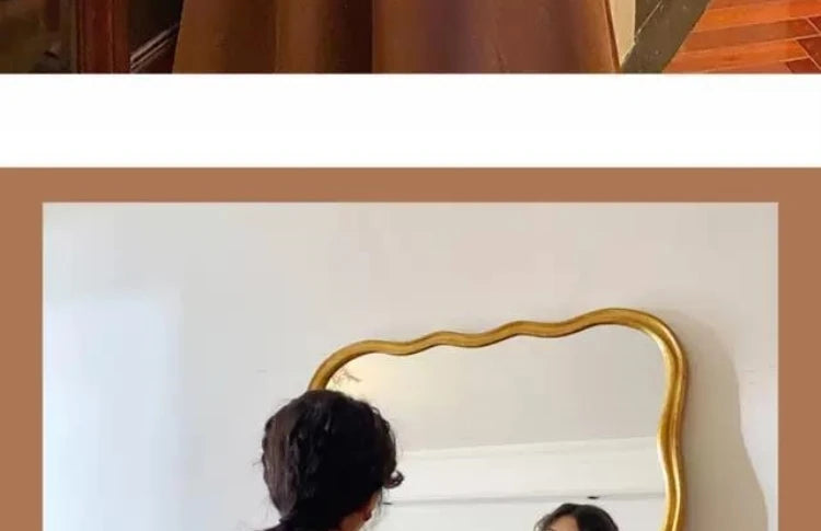 Mid-Length A-Line Skirt